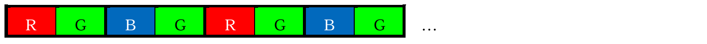 Output Line of first BiColor image