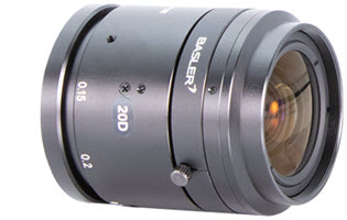 Basler 镜头 C10-1214-2M-S F1.4 f12.5 mm