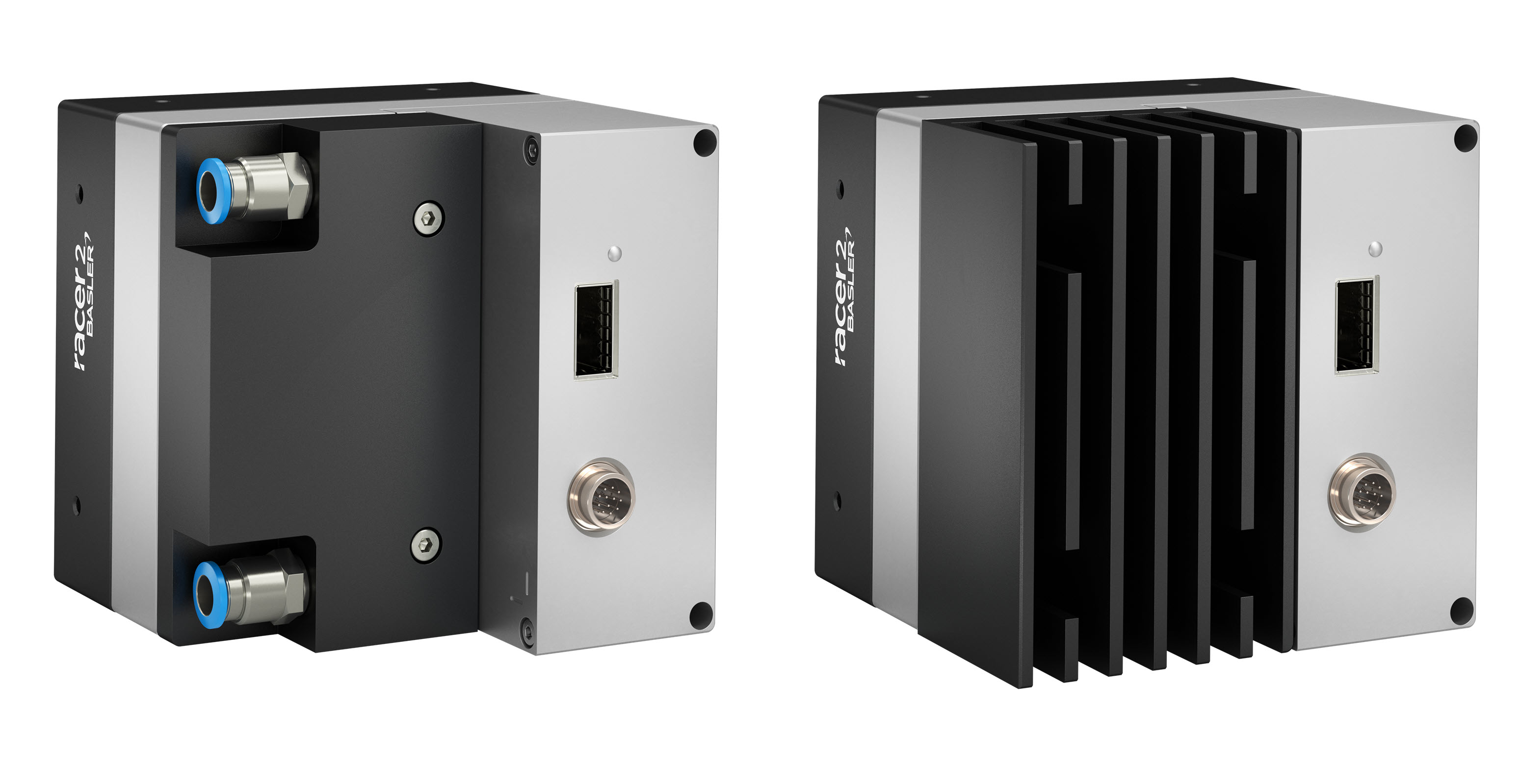 Cooling Devices for Basler racer 2 XL Cameras Mounted on Cameras