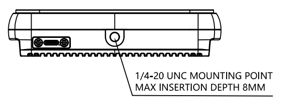Option A for Mounting the Camera