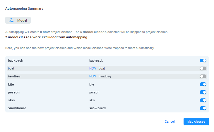 Automapping Summary