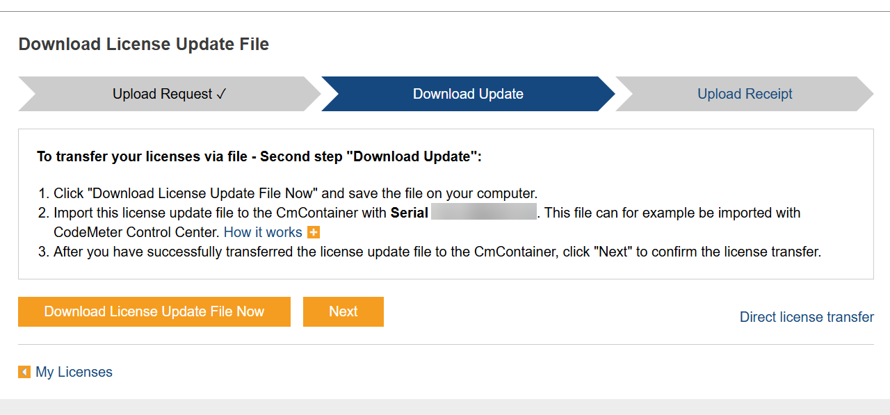 CodeMeter - Download Update