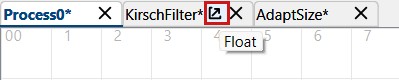 Undock via Float button