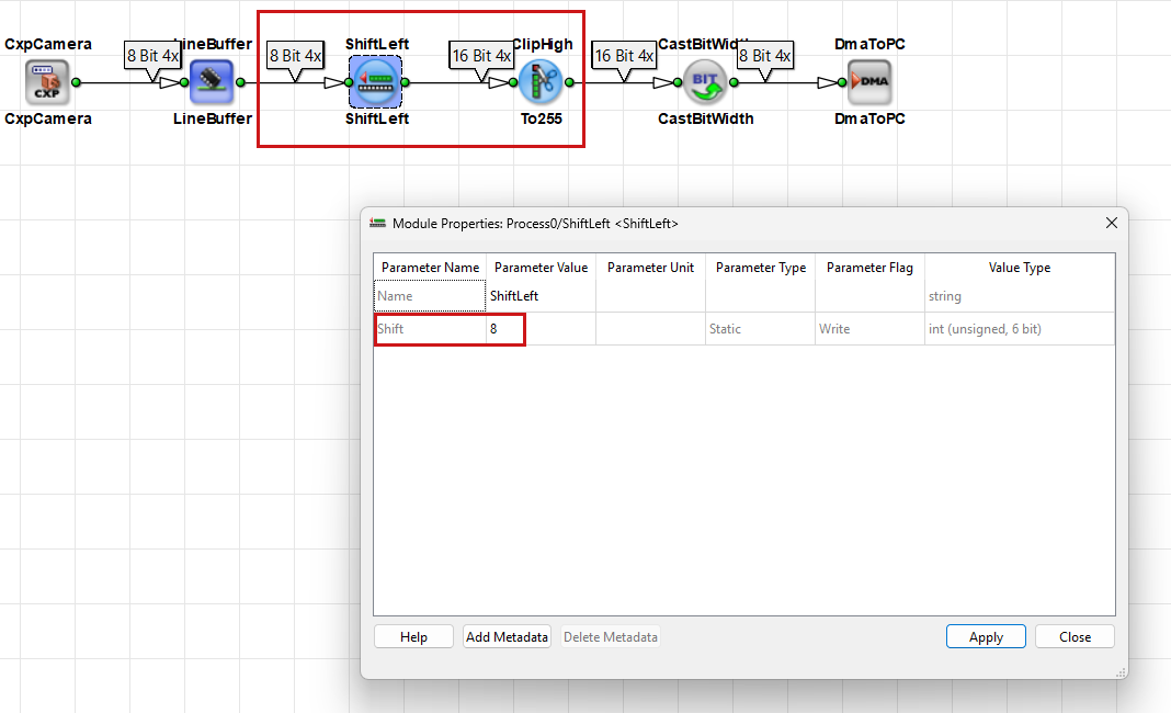 Widening the Bit Width with the ShiftLeft Operator Widening the Bit Width with the ShiftLeft Operator